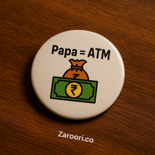 Papa =ATM –  Badge for Father’s Day