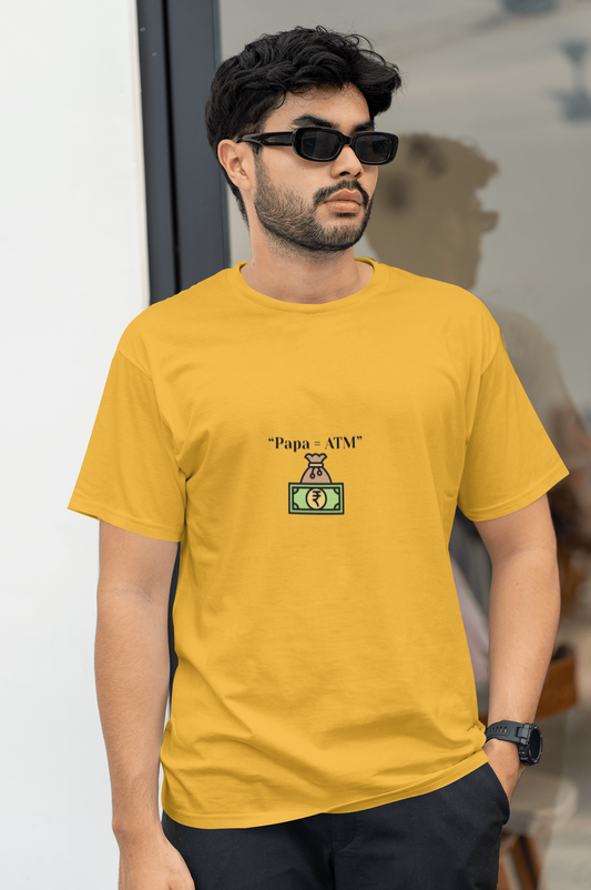 "Papa=ATM" Unisex T-Shirt | Father's Day
